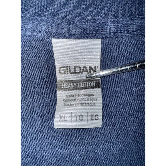 Penn University Quakers T-Shirt Blue NCAA Adult Size XL - Picture 2 of 3